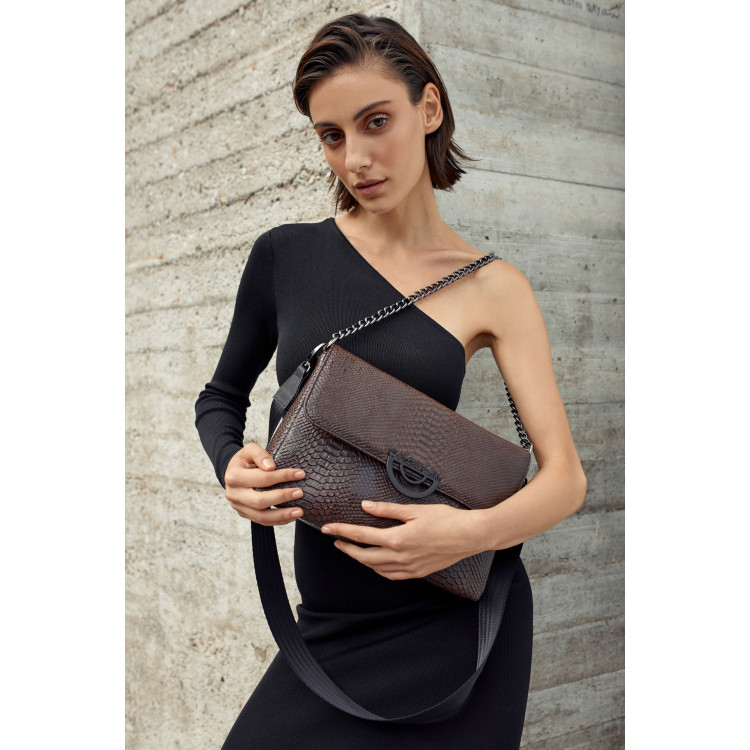 ΤΣΑΝΤΑ DARK BROWN