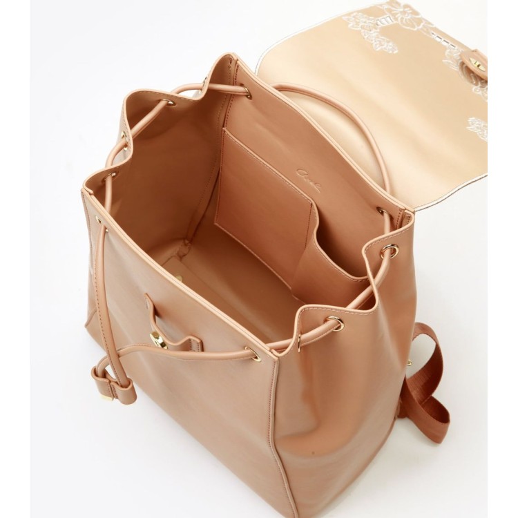 ΣΑΚΙΔΙΟ ΠΛΑΤΗΣ VALENTINA ΜΕ ΚΕΝΤΗΜΑΤΑ ΣΤΟ ΚΑΠΑΚΙ