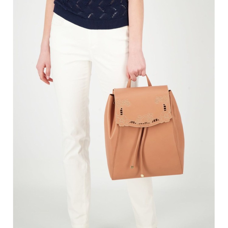 ΣΑΚΙΔΙΟ ΠΛΑΤΗΣ VALENTINA ΜΕ ΚΕΝΤΗΜΑΤΑ ΣΤΟ ΚΑΠΑΚΙ